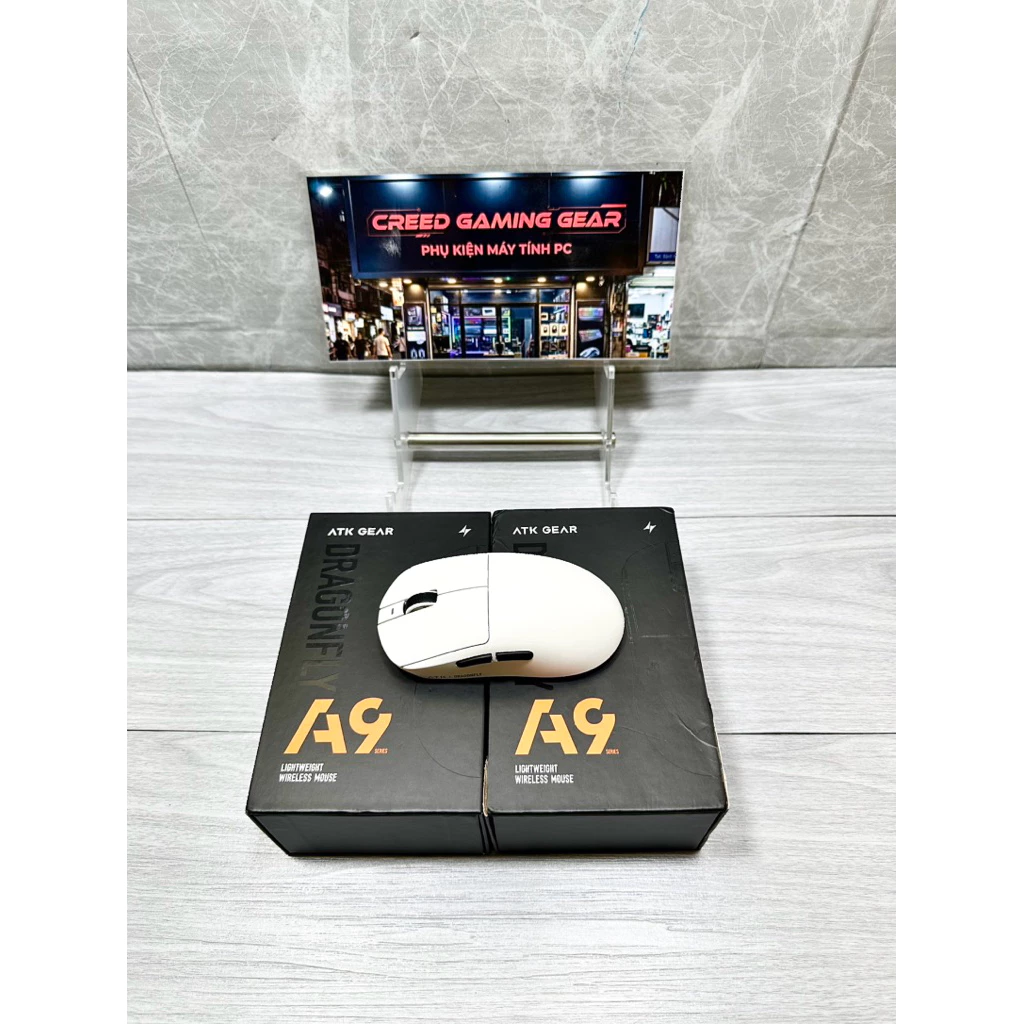 Chuột chơi game không dây nhẹ VGN ATK Dragonfly A9 Ultimate/ Air /Ultra/Pro max/Pro/Plus- CreedShop