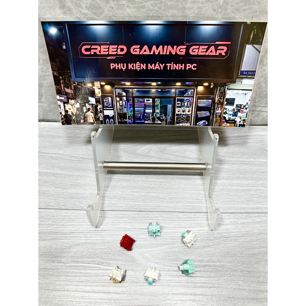 [Chính hãng] Công tắc từ tính switch Gateron Jade Pro, Lekker, Everglide cho phím magnetic AE68, wooting 60he, atk68 G