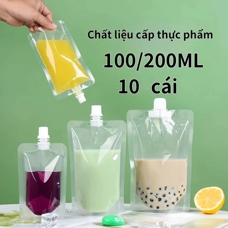 30ml 50ml 100ml Túi nắp Túi chiết lotion đựng mỹ phẩm du lịch, triết dầu gội, sữa tắm gel nước rửa tay