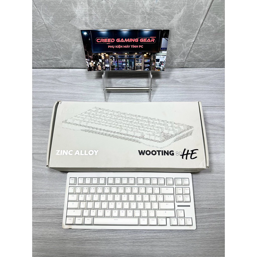 (Chính hãng) Bàn phím cơ Wooting 60he V2, 80He ZinC, 60HE+, Two He cho game thủ chuyên nghiệp chính hãng tại Việt Nam