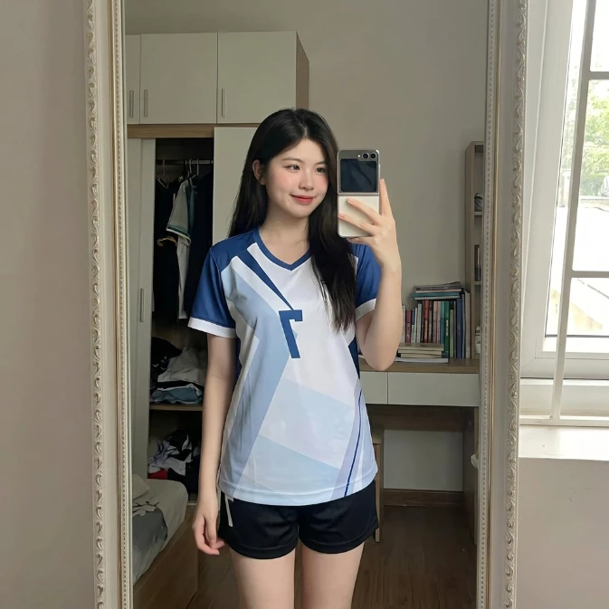 Bộ quần áo bóng đá, thể thao nam nữ, S8, đủ size trẻ em,người  lớn in tên số theo yêu cầu, form rộng