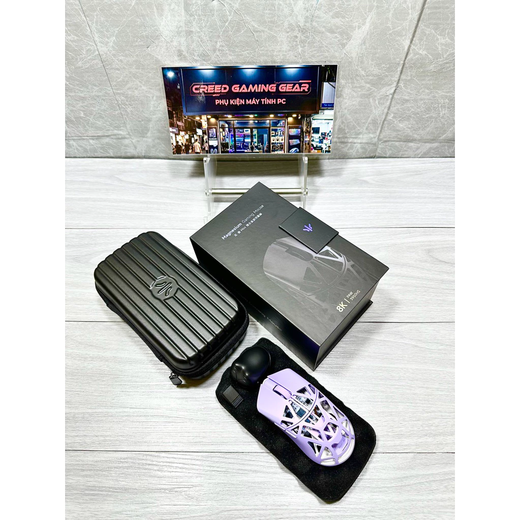 (New 12 tháng ) Chuột Gaming không dây WLMouse Beast X 4Khz - Max 8K / Fabulous Beast 8K / Strider