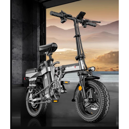Xe đạp điện trợ lực gấp gọn bỏ cốp tiện lợi. Xe điện pin động cơ 400w. BH 12 tháng