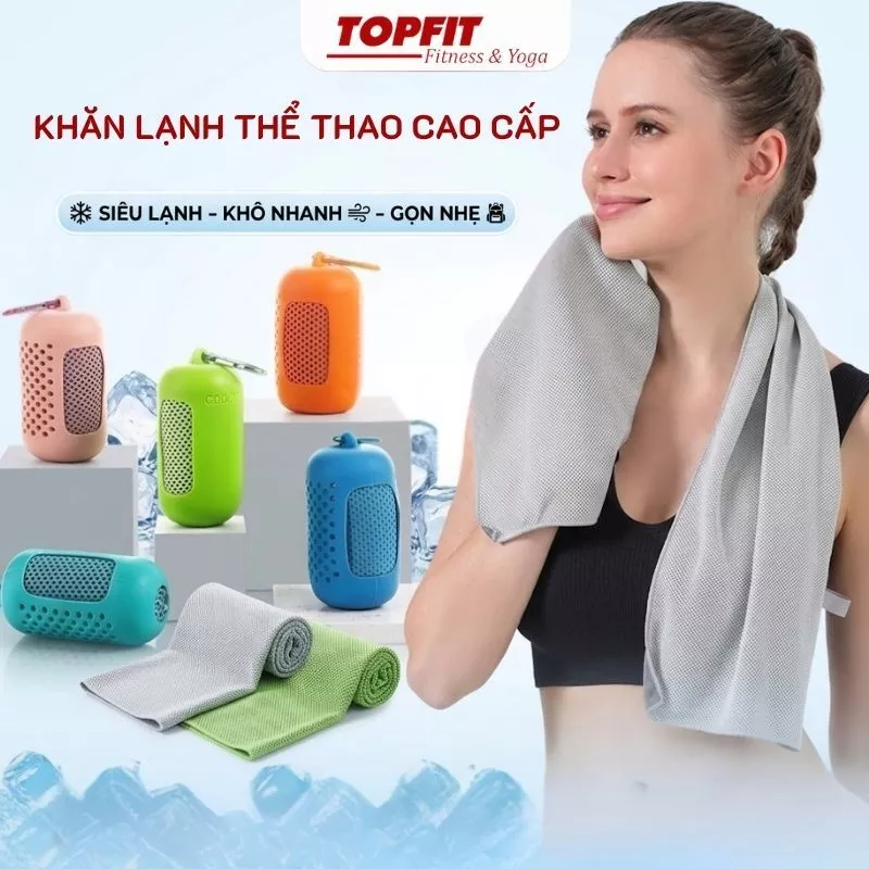 Khăn Lạnh Thể Thao Tập Gym Đa Năng, Khăn Làm Mát Thấm Hút Mồ Hôi Thoáng Khí - TOPBODY