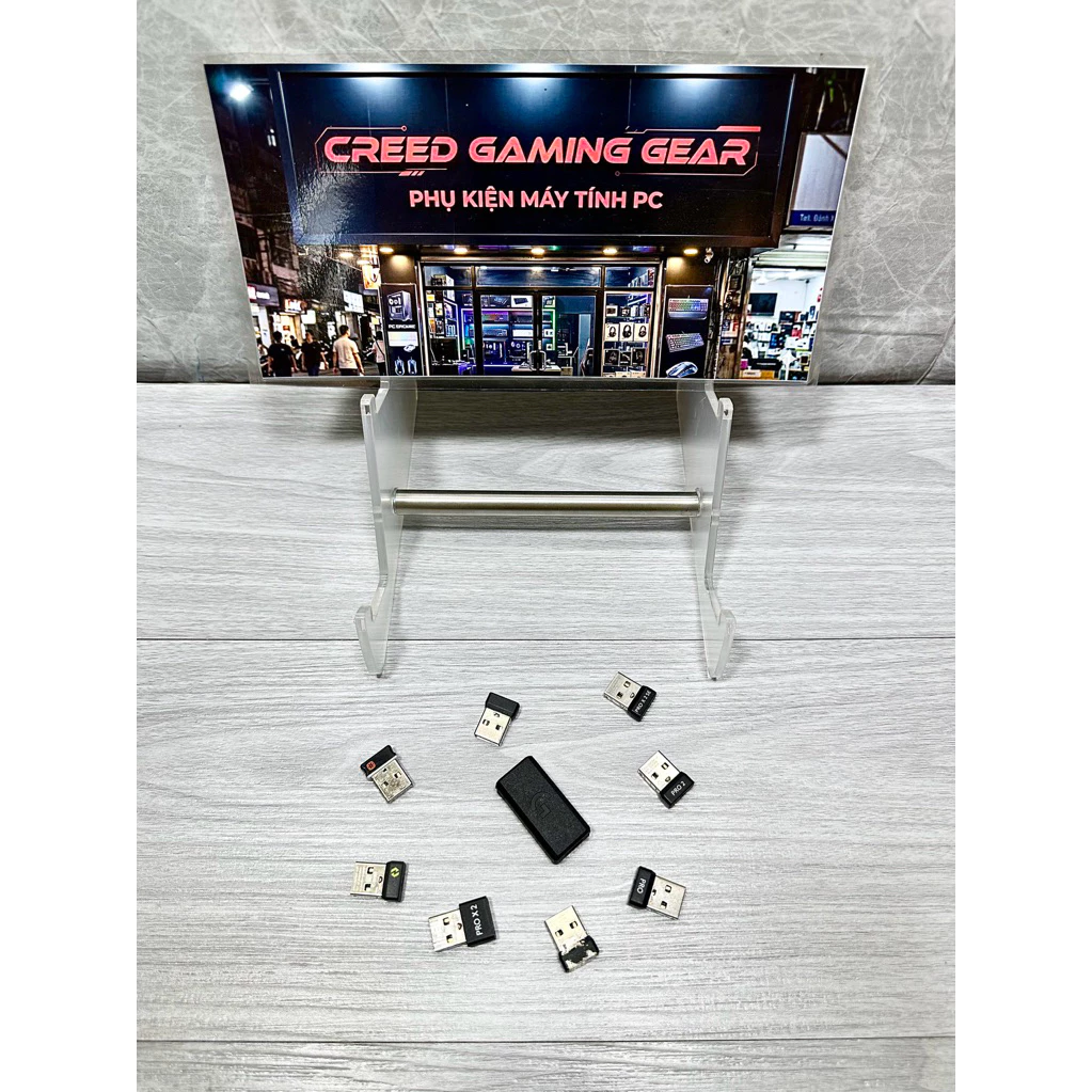Đầu thu receiver, adapter, dây sạc cho chuột Gaming G703, G903, G502, G Pro, Gpro X logitech chính hãng
