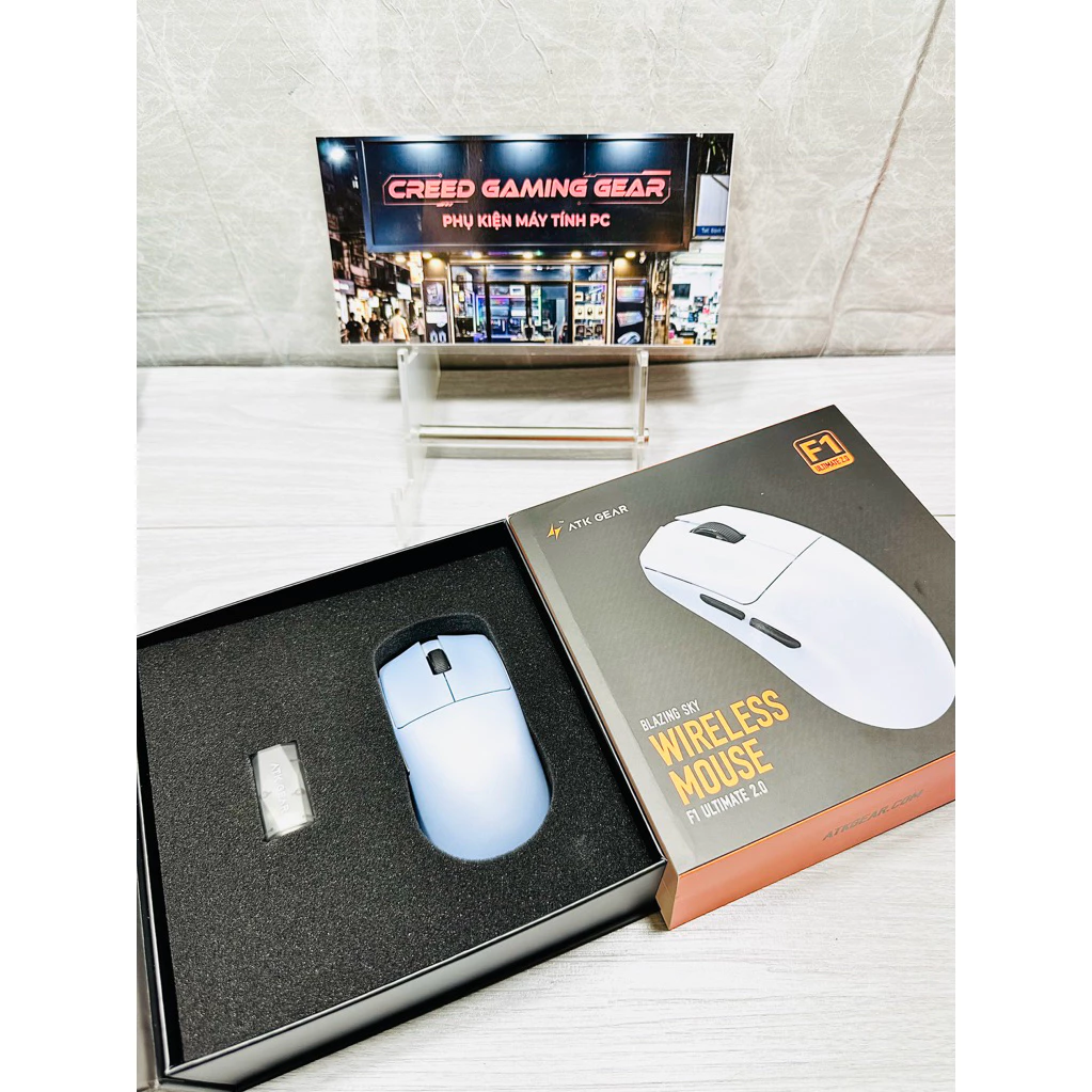 (BH 12 tháng đủ)Chuột không dây ATK Blazing Sky F1 V2, F1 Pro, Pro max, ultimate, Extreme Chip PAW3950 - 8000Hz