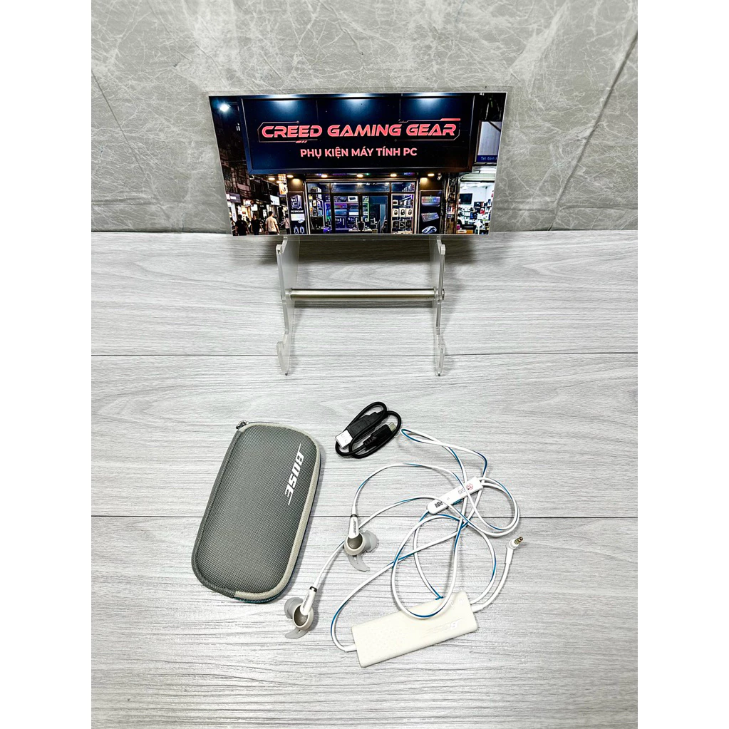 Tai nghe chơi Gaming chống ồn Creed Bose Qc20 (Qc 20) (Creed - Quiet Comfort 20) chất lượng cao cho PUBG