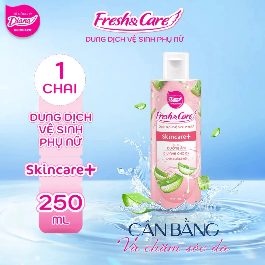 [CHÍNH HÃNG] Dung dịch vệ sinh phụ nữ Fresh&Care Skincare 250ml