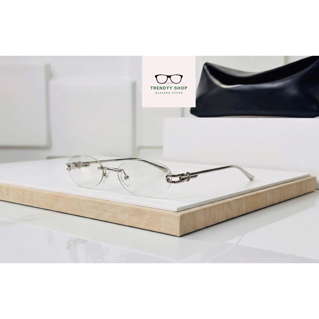 Kính Thời Trang Nữ Model mới nhất MUSUBI hàng đẹp chuẩn Auth gọng oval sang chảnh