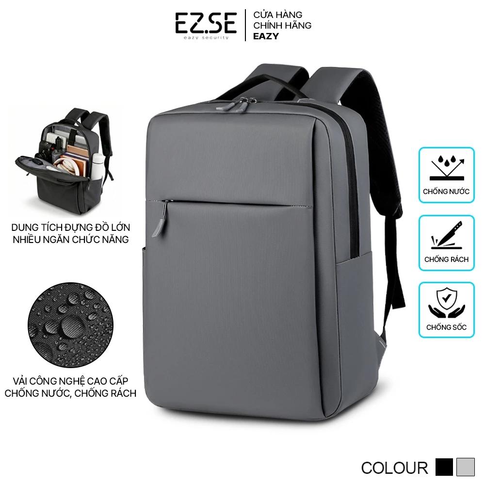 Balo đựng laptop chống sốc chống nước cao cấp EAZY BLA03 , Balo laptop 15.6 inch 14 inch 17 inch