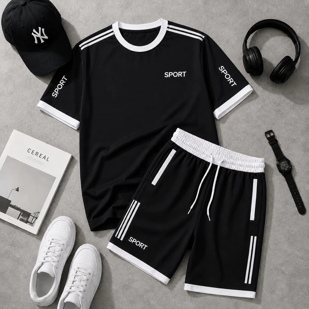 Bộ Nam Hè Sport Hot , Chất Tổ Ong Thoáng Mát , Cao Cấp Loại BHN78