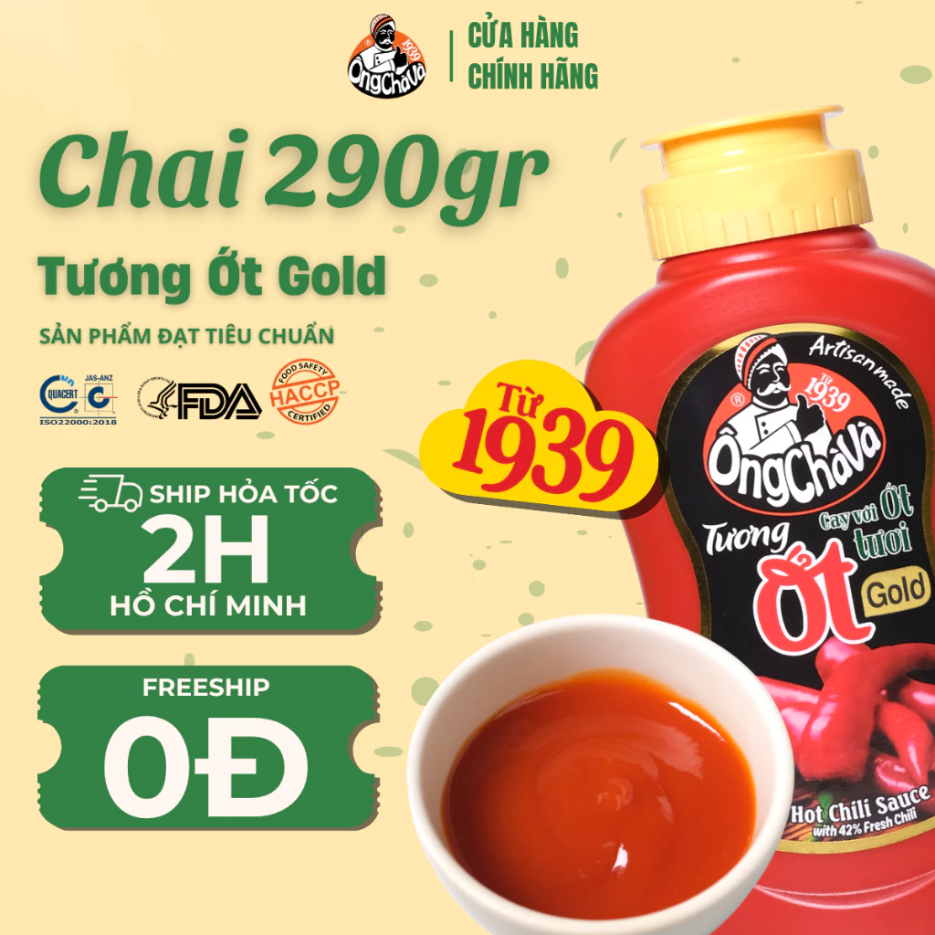Tương Ớt Ông Chà Và Gold 290g (Chili Sauce)