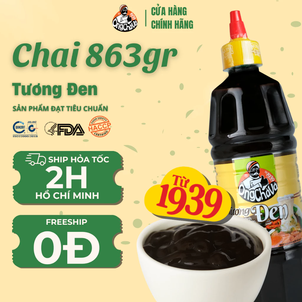 Tương Đen Ông Chà Và 863g (Hoisin Sauce Ong Cha Va 863g)