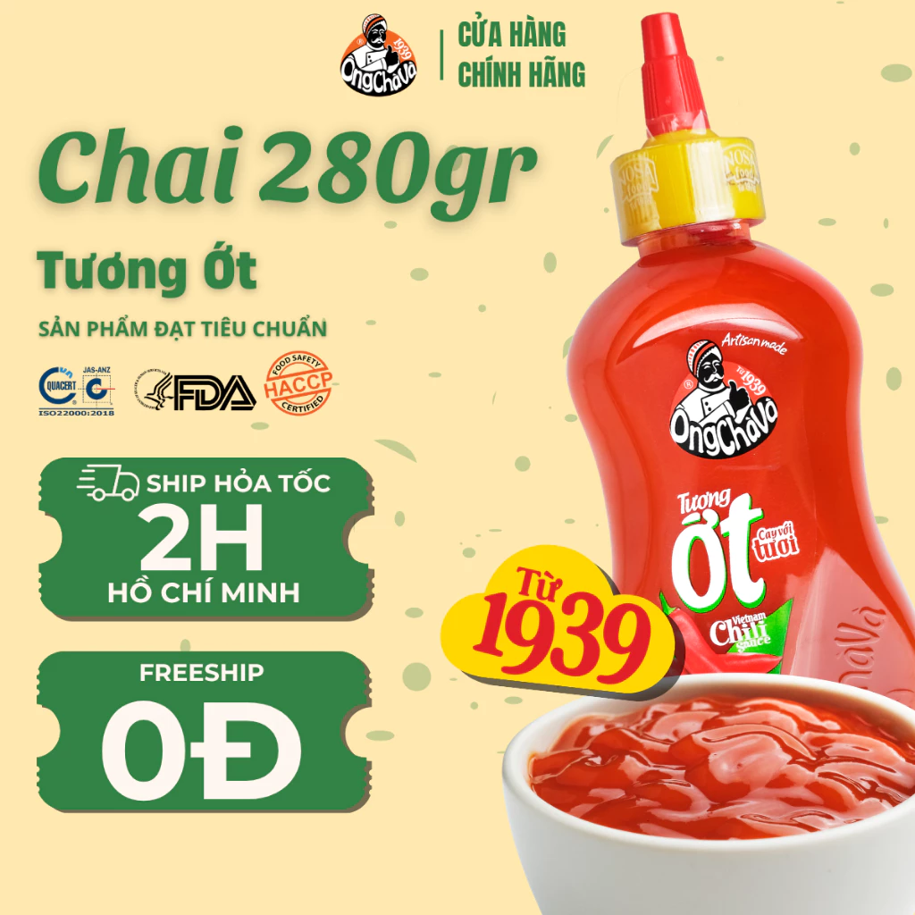 Tương Ớt Ông Chà Và 280g (Chilli Sauce)