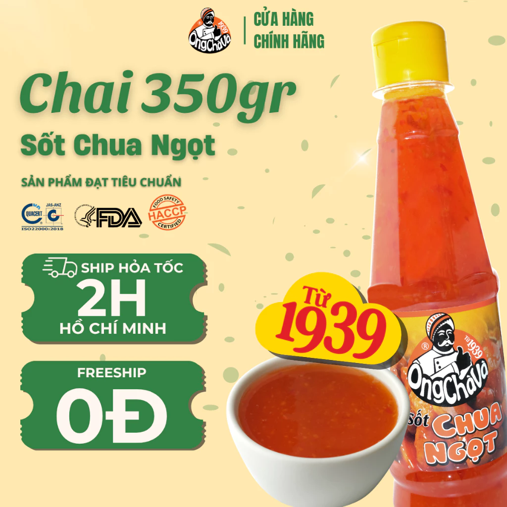 Sốt Chua Ngọt Ông Chà Và 350g (Sweet & Sour Sauce)