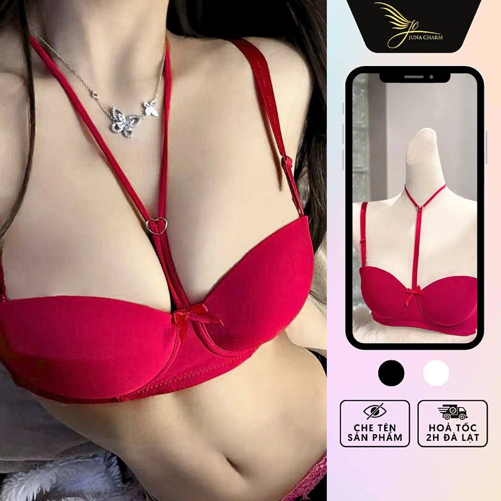 Áo Ngực Thiết Kế, Áo Lót Cup Ngang Mút Mỏng, Có Gọng Nâng Ngực Sexy JUNA Size 38/85 Thời Trang Đồ Lót Dành Cho Nữ/SP1248