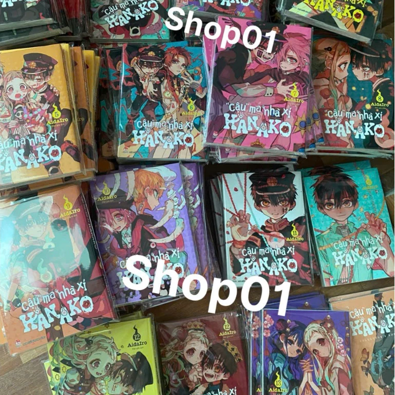 Lẻ vở Hanako cậu ma nhà xí tập 0,1,2,3,4,5,6,7,8,9,10,11,12,13,14,15,16,17,18,19,20....