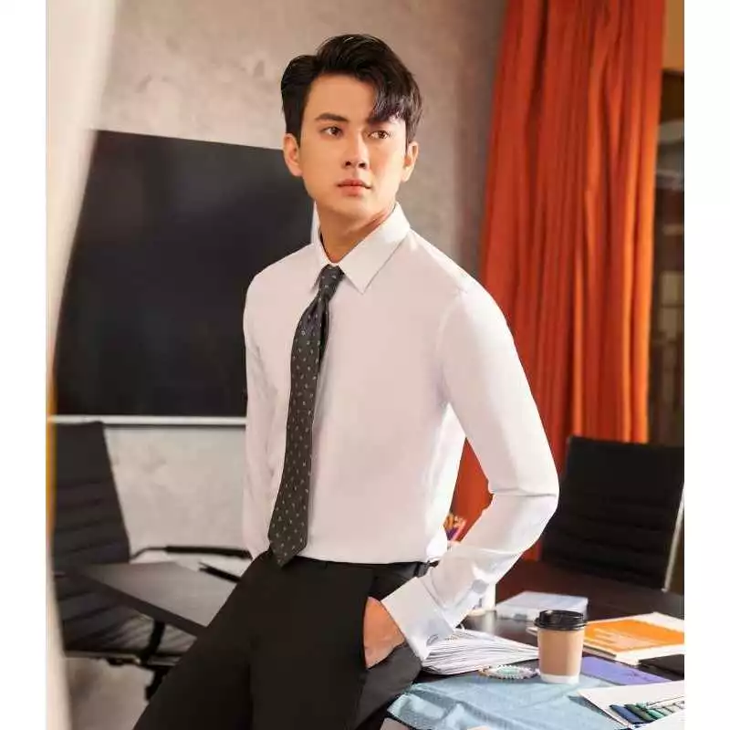 [Big Size] Áo Sơ Mi Nam Dài Tay TUTO5 Menswear Sơ Mi Trơn Vải Lụa Oxford Chống Nhăn Gấp Hộp Cao Cấp SMT01