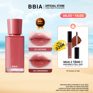 Son tint bóng căng mọng, trong trẻo BBIA Glow Tint
