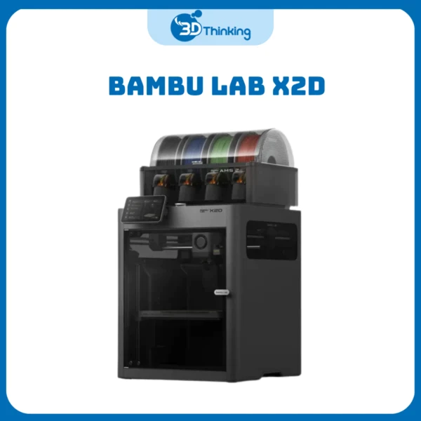 Máy In 3D FDM Nhiều Màu Bambu Lab X2D Combo