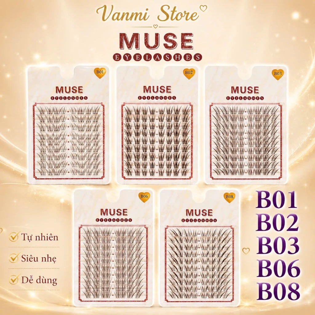 MI MÀU NÂU - Hot Trend 2026, Mi Cụm Muse