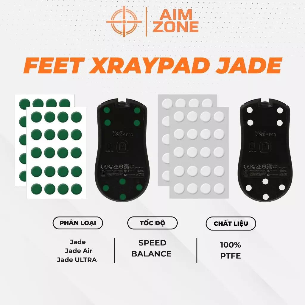 Mouse Feet X-RAYPAD Jade Speed | AIMZONE STORE
