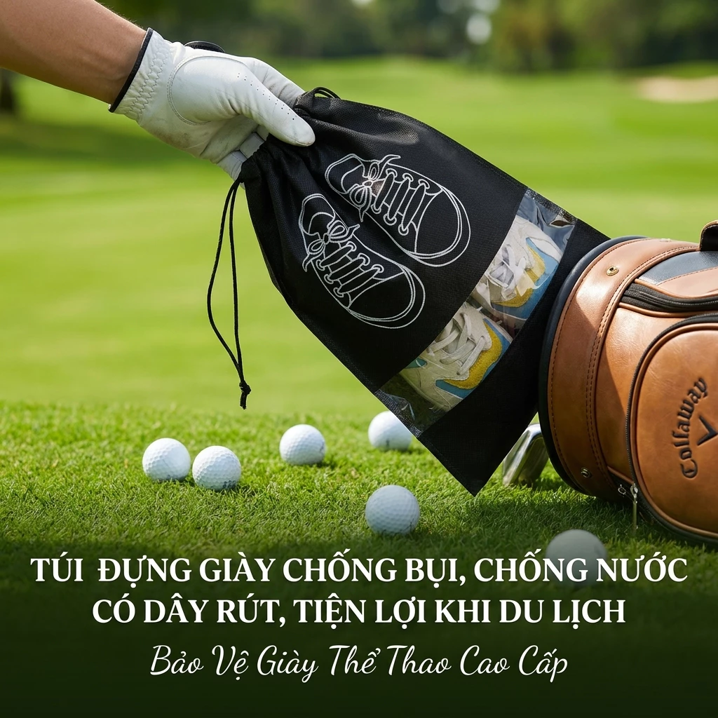 Túi Đựng Giày Dép Chống Thấm Tiện Lợi Dành Cho Vali Balo Khi Đi Du Lịch