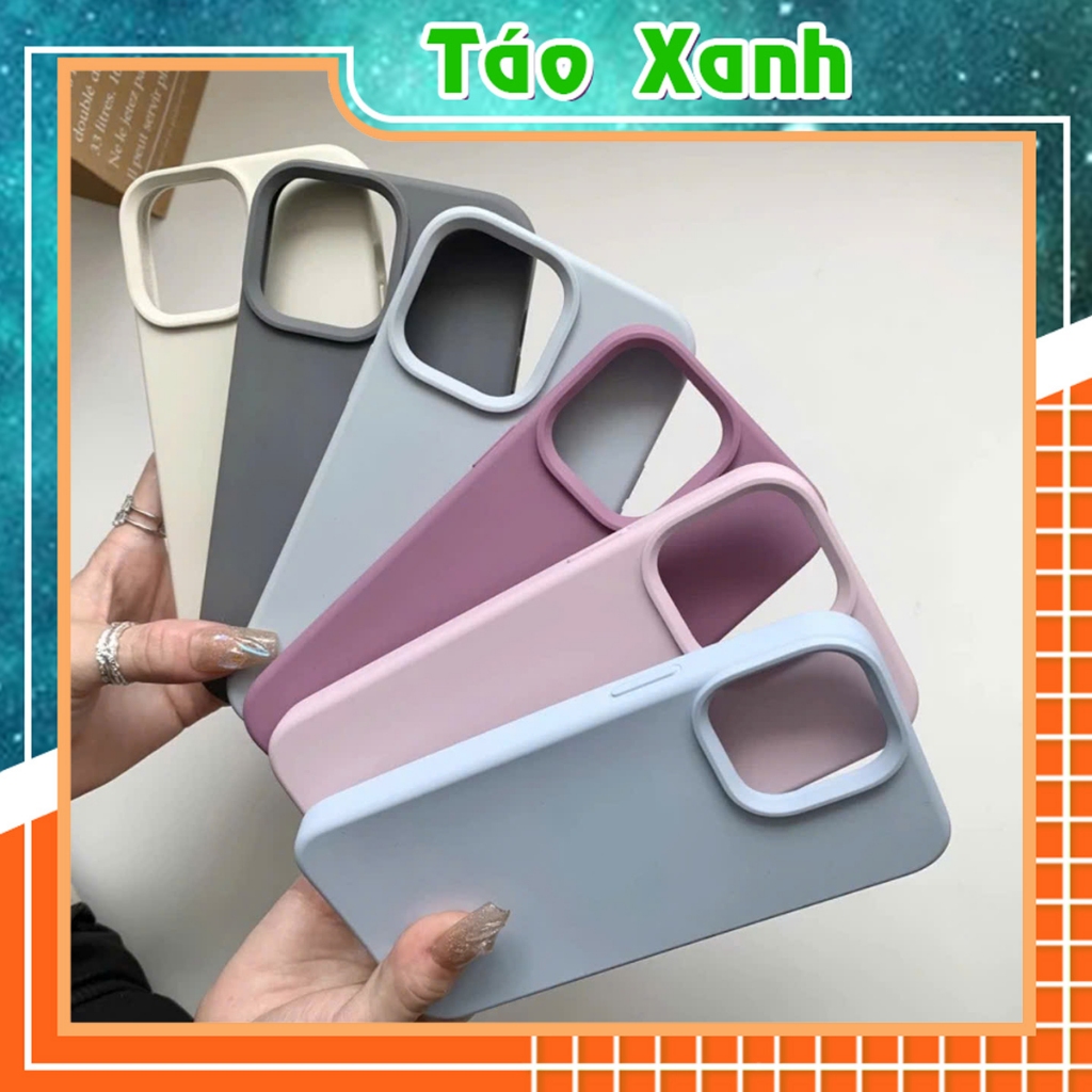 Ốp Lưng iPhone TPU Chống Bẩn Lót Nhung, Bảo Vệ Camera - iP…