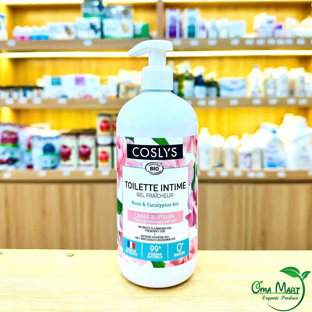 Dung Dịch Vệ Sinh Phụ Nữ Hàng Ngày Hữu Cơ COSLYS 500ml - Dịu Nhẹ, Cân Bằng pH