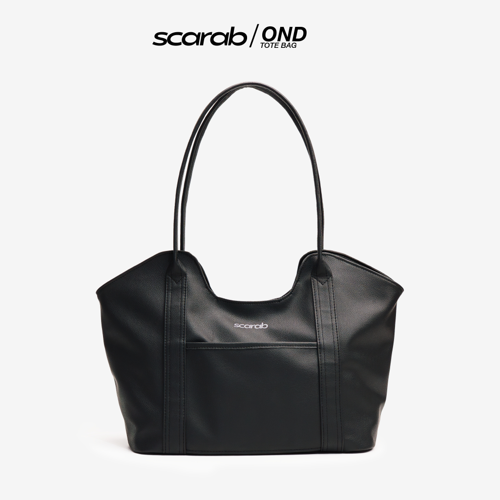 SCARAB OND TOTE BAG - Túi Tote Da PVC, Túi Xách Đeo Vai Form Mềm Thời Trang…