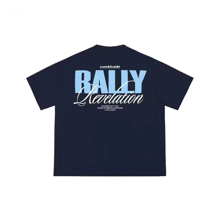 Áo phông nữ unisex tay lỡ RALLY, áo thun nữ form rộng mặc cặp, nhóm phong cách