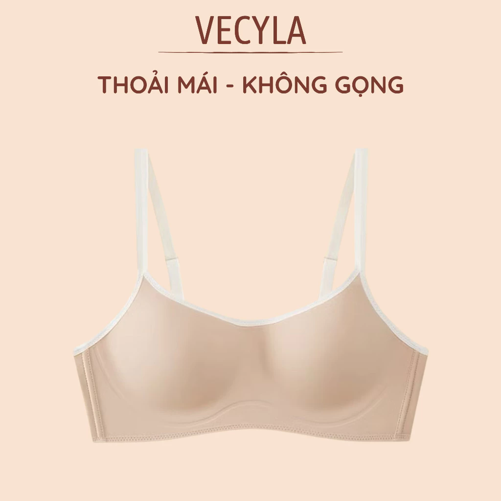 Áo lót nữ A 1127 VECYLA - Áo ngực mút mỏng mềm mại nâng đỡ ngực kiểu dáng basic