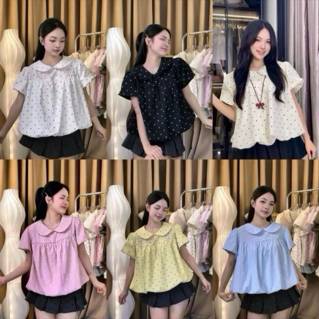 Áo bi cổ sen nữ thiết kế độc đáo thời trang hiện đại
