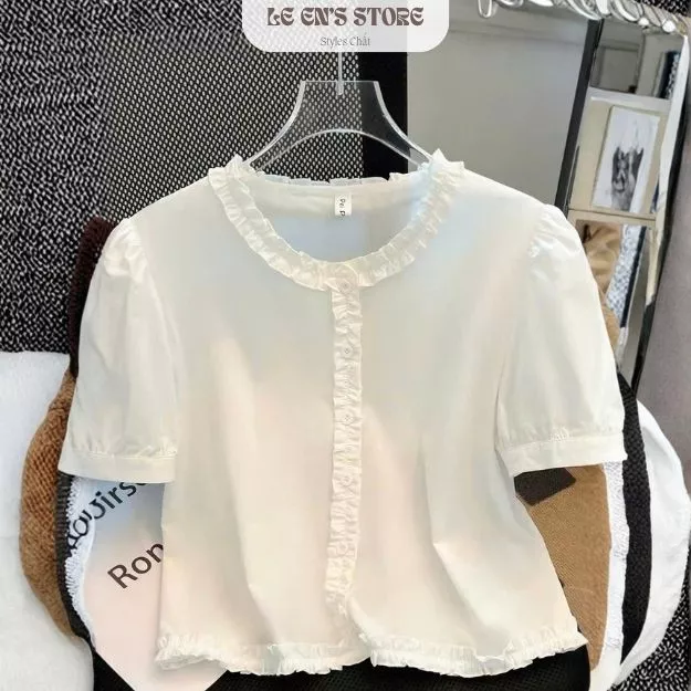Áo Bèo Nữ – Áo Kiểu Hàn Quốc Nữ Tính, Dễ Phối Đồ Hot Trend - A127