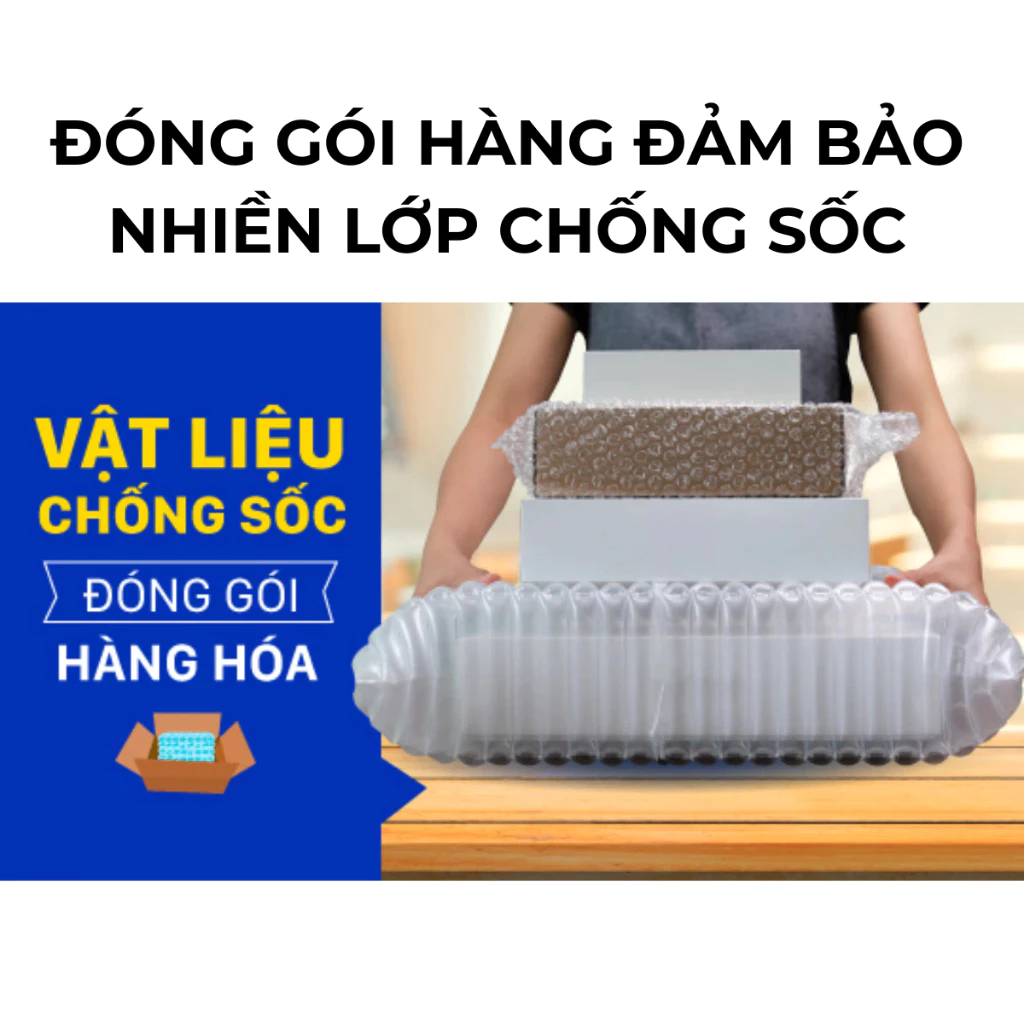 (HÀNG TẶNG KÈM - KHÔNG BÁN) Đóng gói hàng nhiều lớp chống sốc, chống bể móp méo