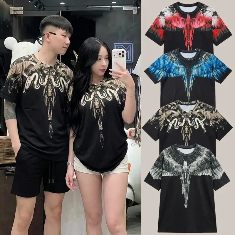 Áo Thun Tay lỡ In Đại Bàng Hottrend 2026 Unisex Nam Nữ From Rộng chất Thun cotton Mềm Mịn siêu co dãn