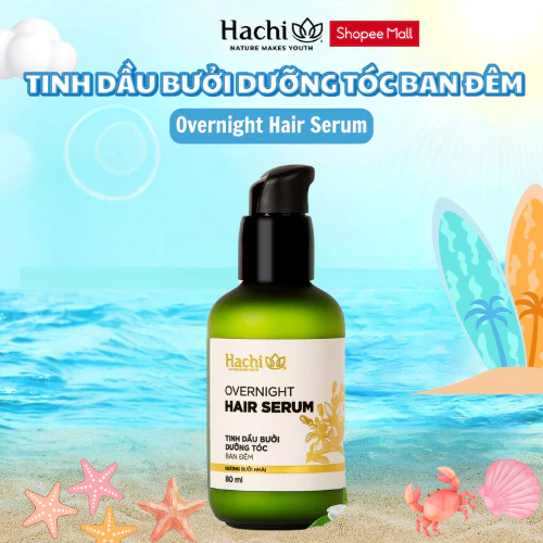 Tinh Chất Giúp Nuôi Dưỡng, Hỗ Trợ Gỉam Rụng Tóc & Giúp Tóc Chắc Khỏe Ban Đêm Overnight Hair Serum