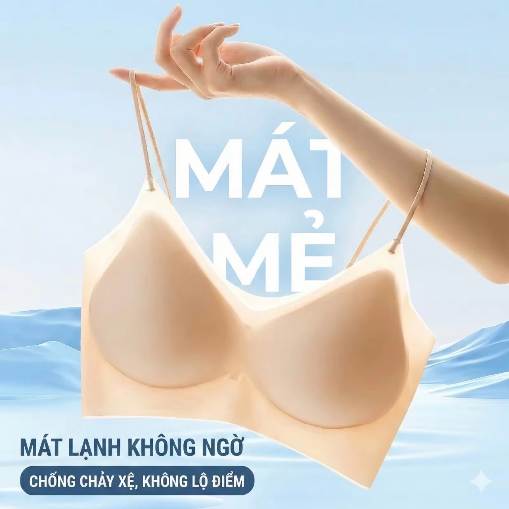 Áo lót su nữ nâng vòng 1 không gọng áo bra chất su mỏng có mút đệm dày và đệm mỏng tròn gom quả chống xệ hạn chế ngấn mỡ