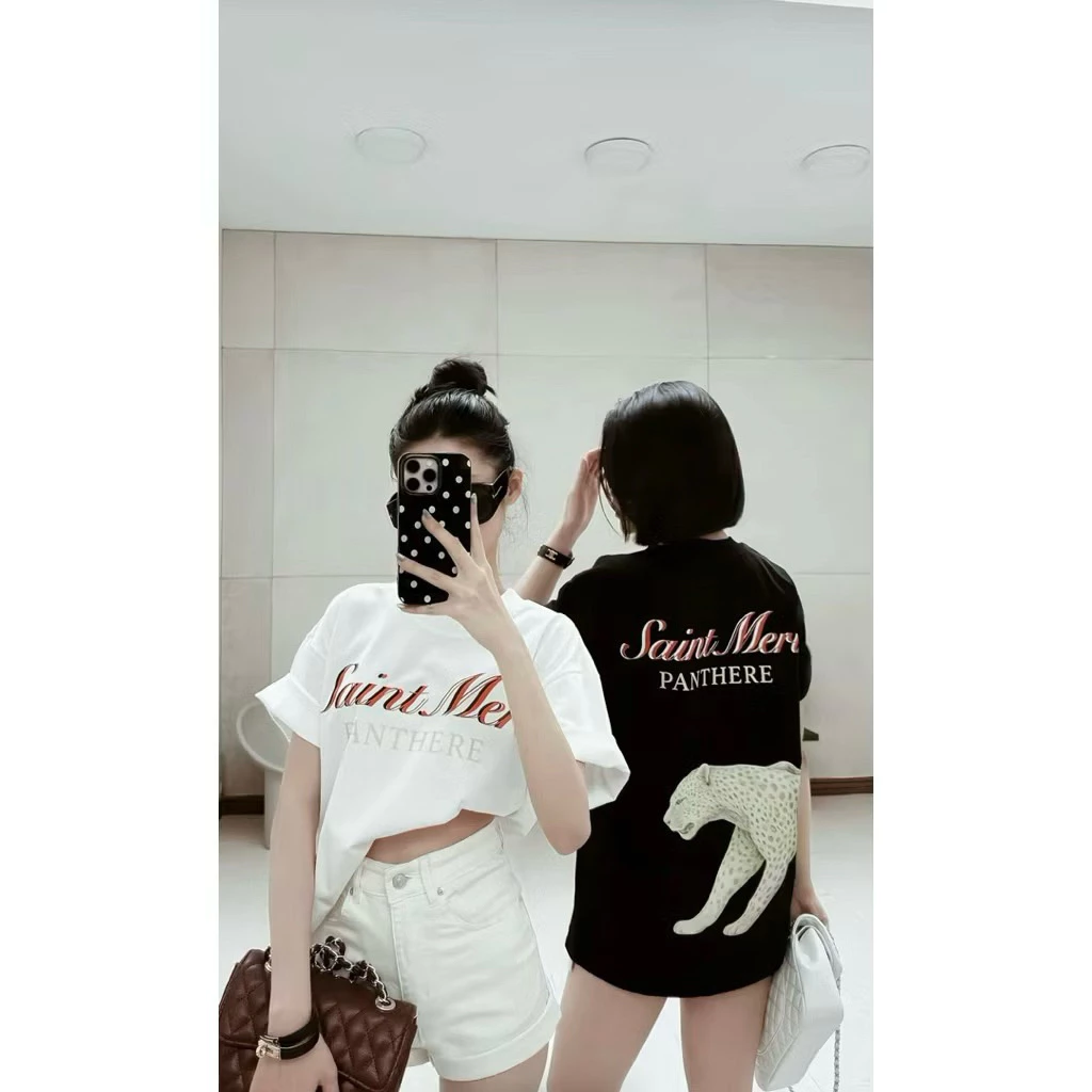 [ Hoả Tốc] Kèm Video - Áo Thun Nam Nữ Con Báo Form Rộng Hàng Cao Cấp Cotton 100% 2 Chiều Loại 1- Hàng Đẹp Hottrend 2026