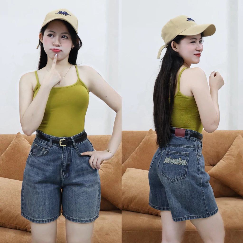 Quần Sọt Jean Nữ  Rách Bụi . Jean ko giãn . Đủ Size SML (J7 - quần jean ngố) N 760