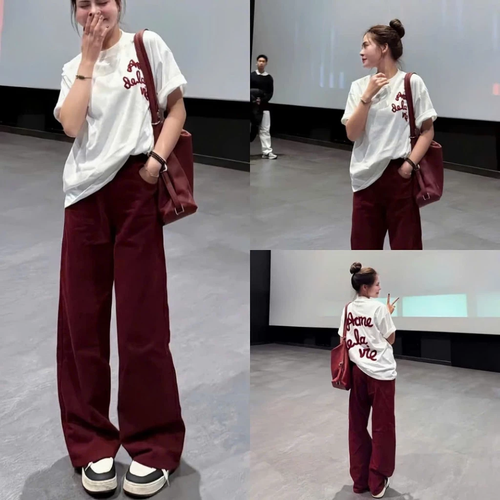 [COOLJEANS] QUẦN JEANS NỮ ỐNG RỘNG GẤU TO CẠP CAO PHONG CÁCH HÀN QUỐC HOTTREND 2026