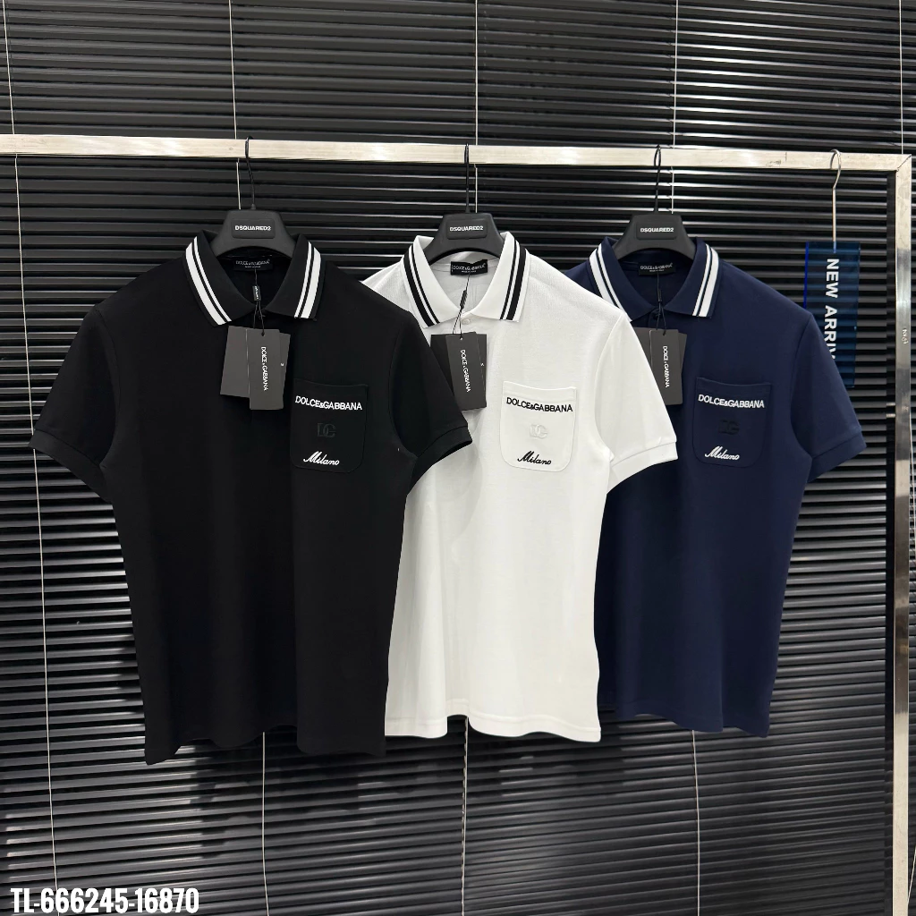 [DEAL MỞ BÁN] Áo Polo Thêu Full Chất Cotton Gai 280gsm Cao Cấp Dày Dặn, HÀNG QC 2026