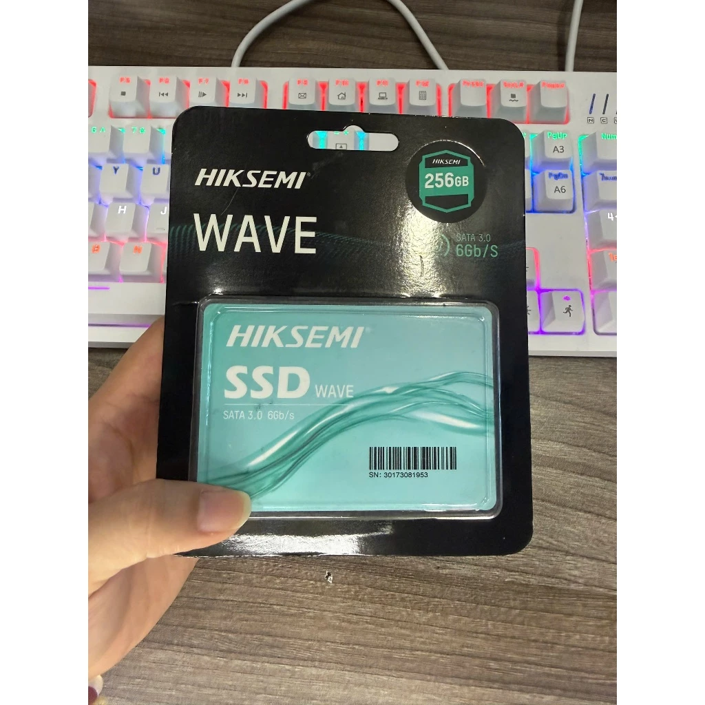 Ổ cứng SATA III 2.5" Hiksemi Wave 256GB - WAVE(S) Mới Bảo Hành Hãng 2028