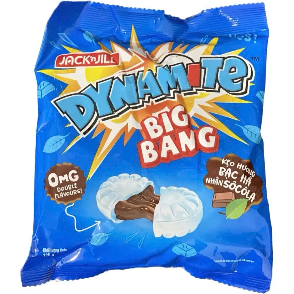 Gói to 308G - Kẹo Ngậm Dynamite BigBang Hương Bạc Hà Nhân Sôcôla Bùng Nổ Hương Vị Thơm Ngon