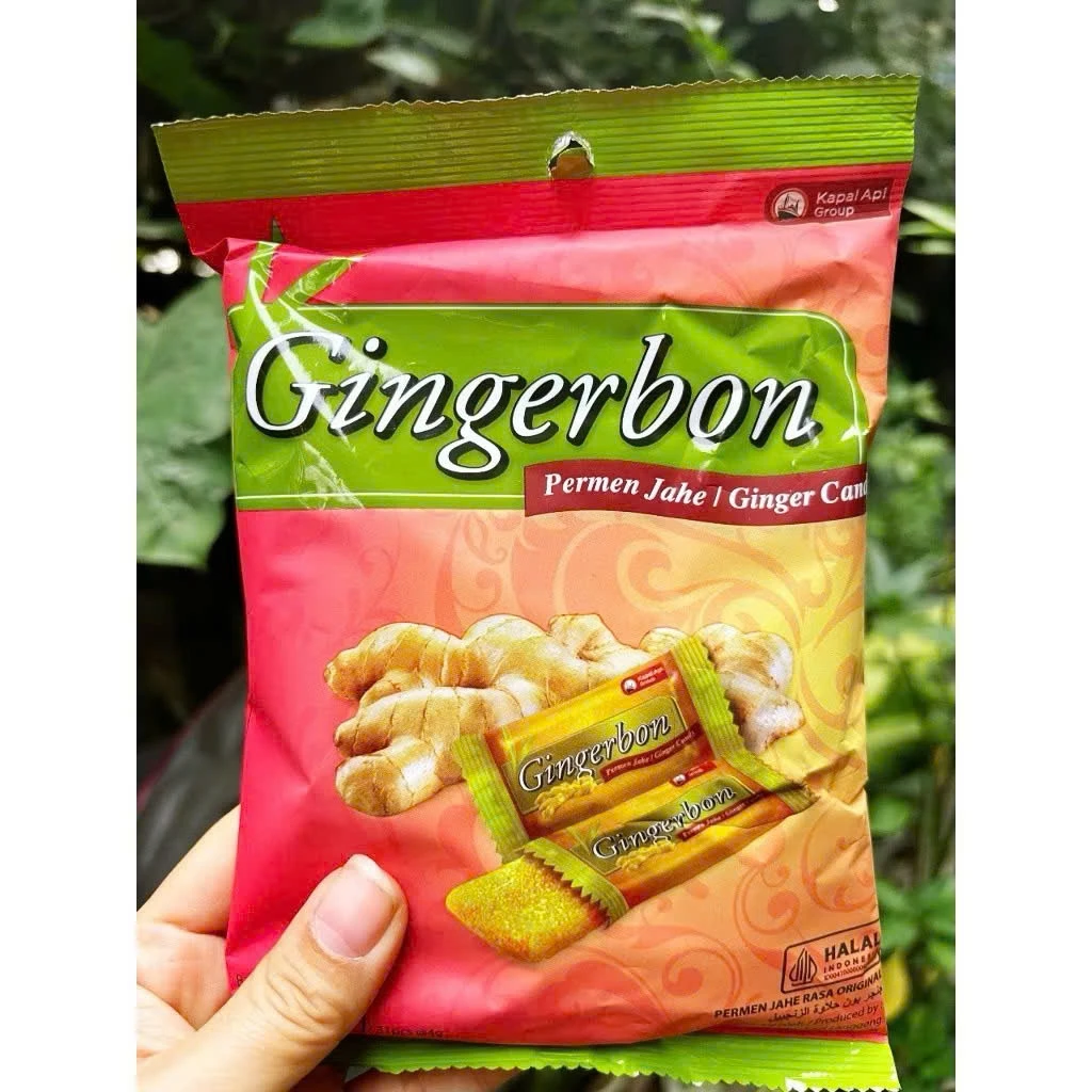 Kẹo Gừng Dẻo Chanh Mật Ong Gingerbon Gói 125g