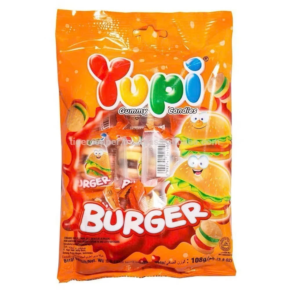 Kẹo Dẻo YUPI BURGER Gói 84G