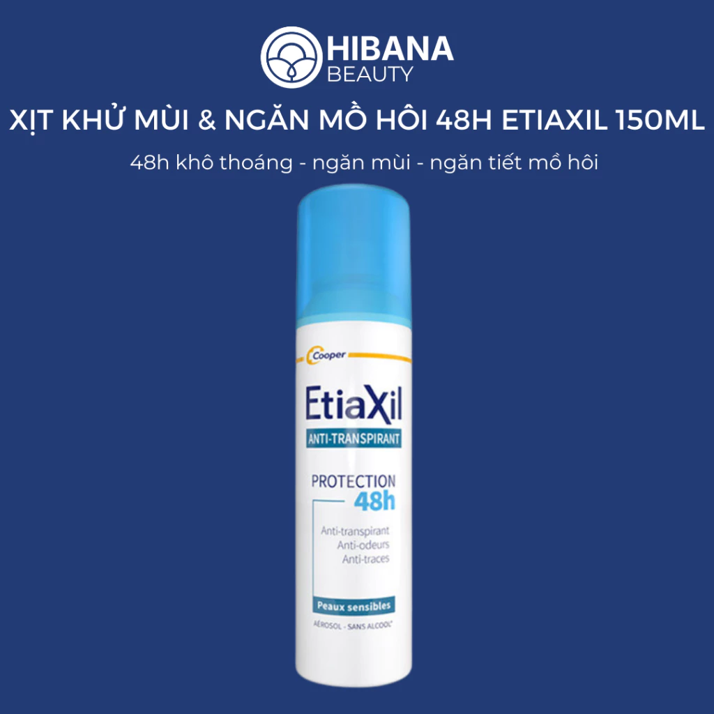 Xịt Khử Mùi Và Ngăn Mồ Hôi Hàng Ngày 48h Etiaxil 150ml