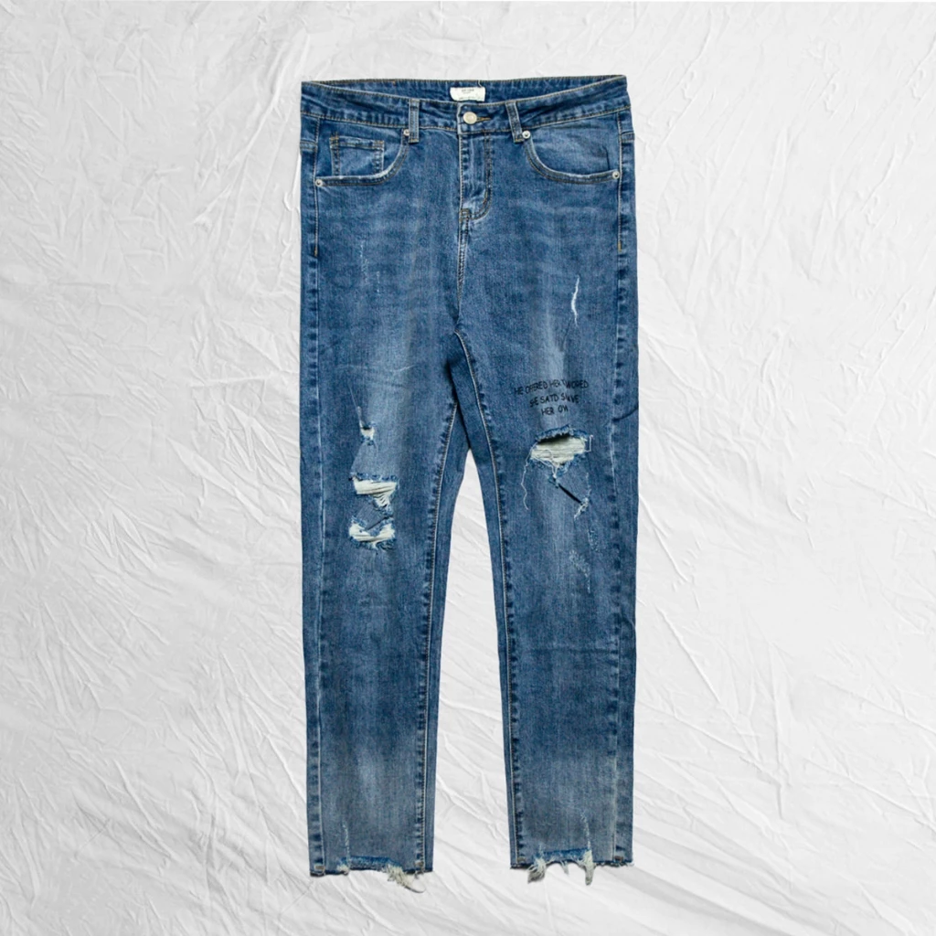 Quần Bò Jean Nam, Dáng Ôm Skinny, Chất Co Giãn, Hàng Cao Cấp - QJD09