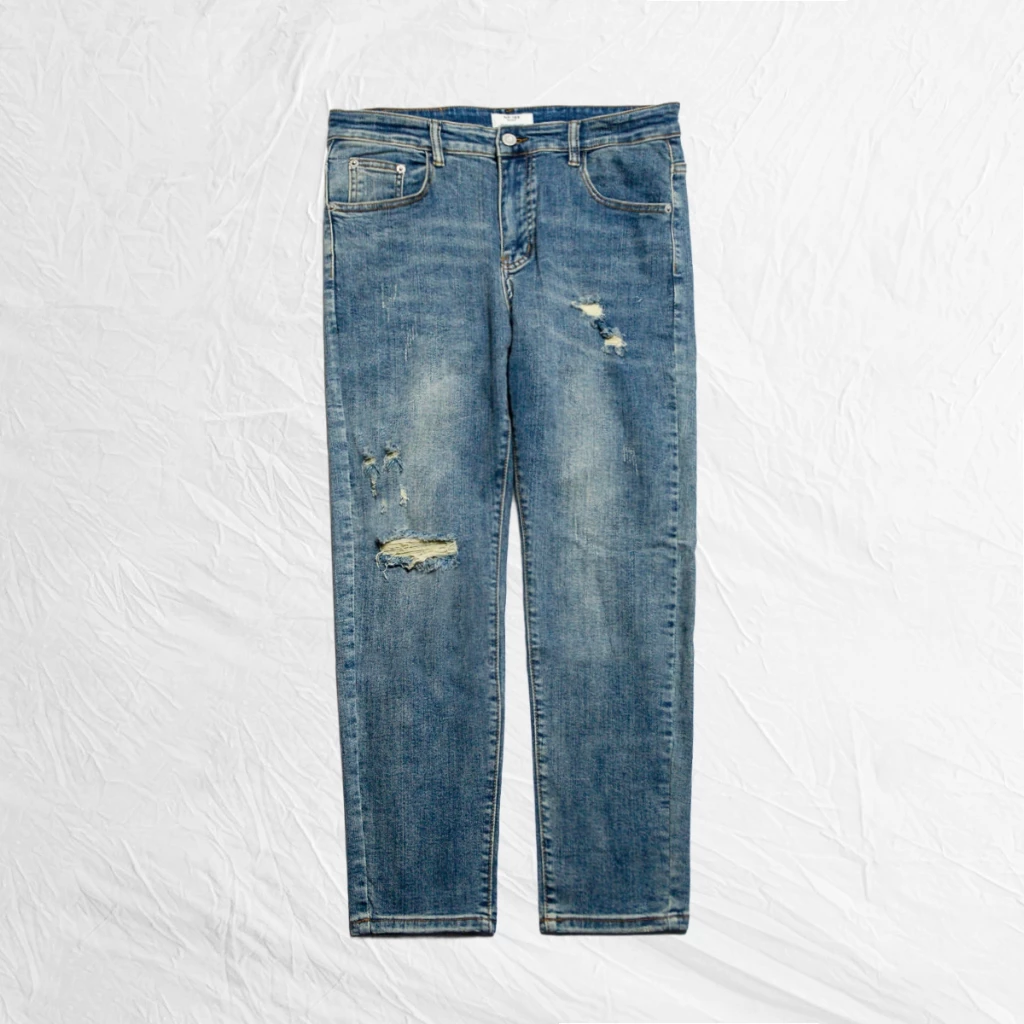 Quần Bò Jean Nam, Dáng Ôm Skinny, Chất Co Giãn, Hàng Cao Cấp - QJD10