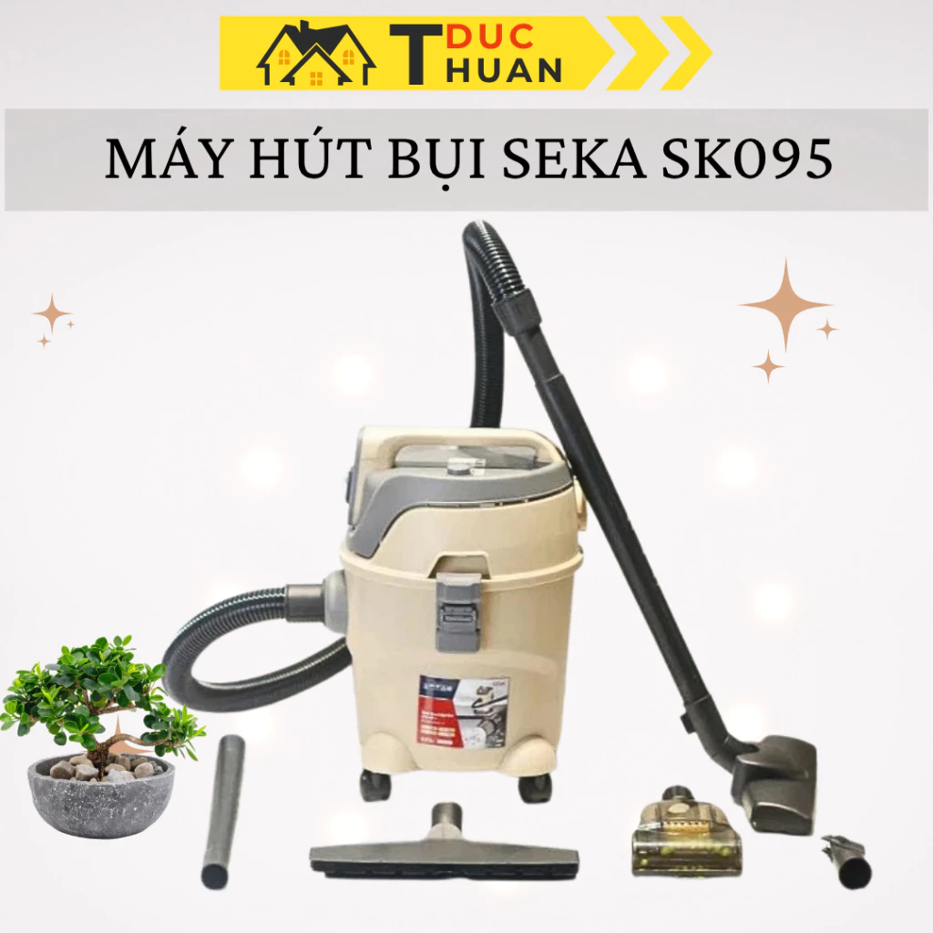 Máy Hút Bụi SEKA SK095 Hút Và Thổi Siêu Mạnh,Hoạt Động Êm Ái Dễ Dàng Sử Dụng